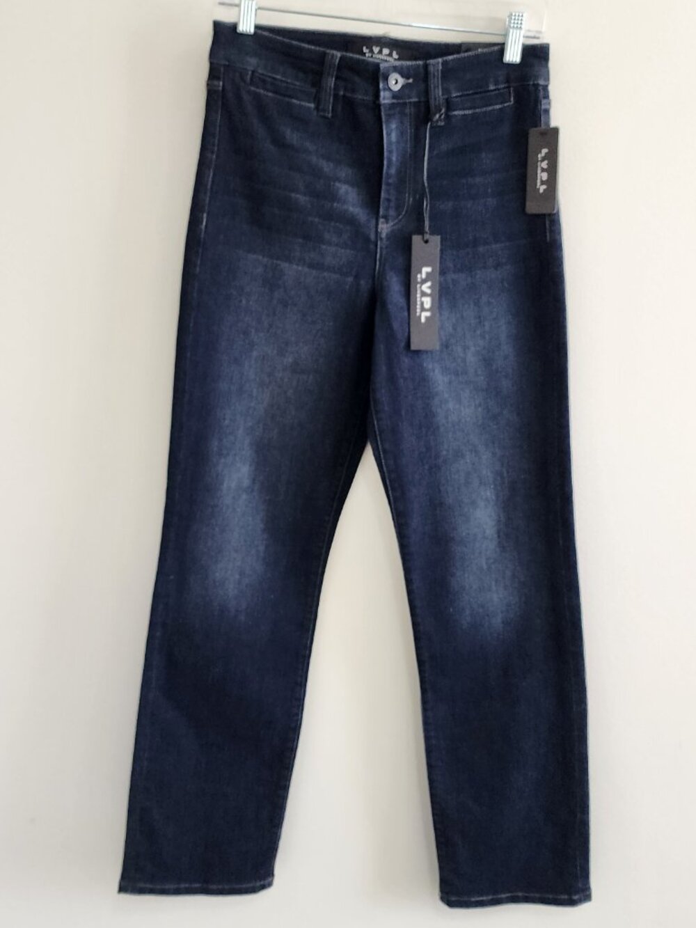 Liverpool Los Angeles High Rise Straight Jeans 28 Dark Wash NWT - Picture 1 of 9